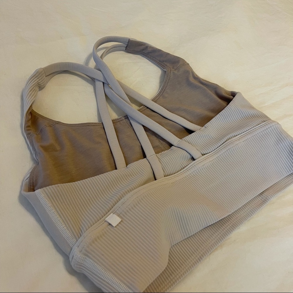 lululemon energy bra long line - ribbed